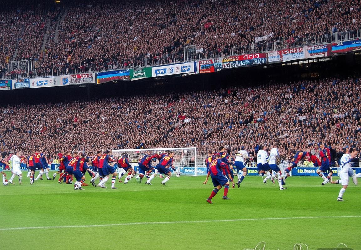 2004年诺坎普巅峰对决:巴塞罗那VS皇