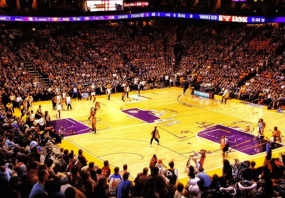 NBA季后赛巅峰对决：湖人掘金生死战激战正酣